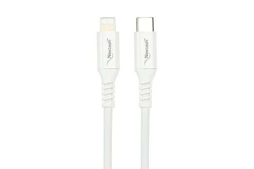 Nextech 20W USB-C to 8 Pin Fast Sync & Charge Cable | USB C to Lightning Cable 1.2M | iPhone Fast Charger Cable for iPhone 14/13/12/12 Pro Max/iPad & More