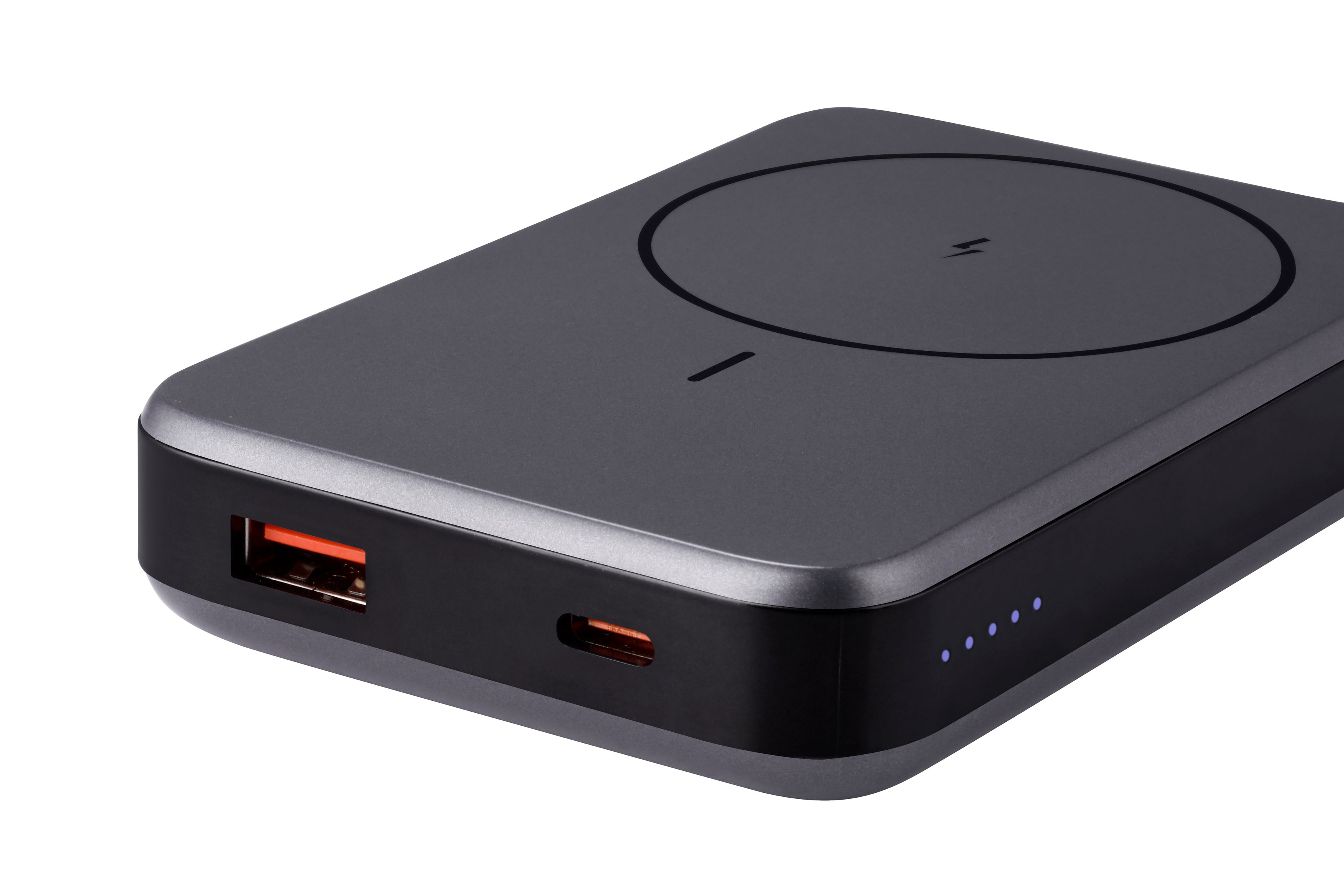 Nextech Magsafe Wireless powerbank 10000 Mah Fast Charging USB Type-C Input, 22.5W Output & 15W Wireless Charging for iPhone 12 & Above & Android (Black) Wireless Power Bank for iPhone & Android